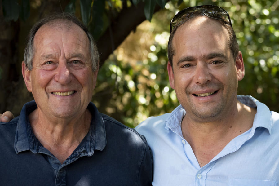 photo de fabien pujol et son père